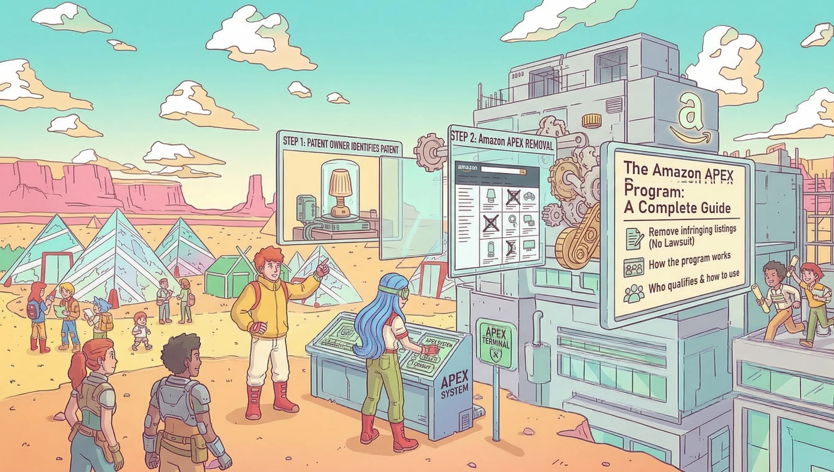 Illustration for the Amazon APEX Program guide